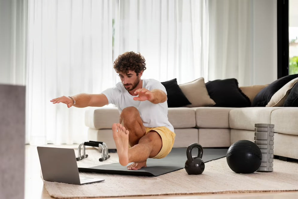 rotina de treino em casa